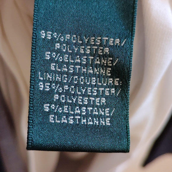 Ralph Lauren Black and White Striped Midi Dress - Picture 7 of 8